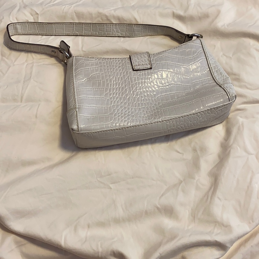 White purse